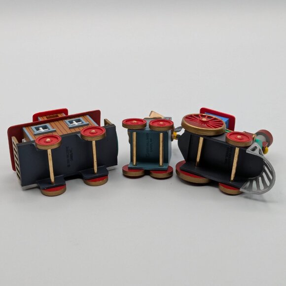Hallmark Keepsake The Ornament Express 1989, Set of Three Handcrafted Ornaments - Picture 10 of 15